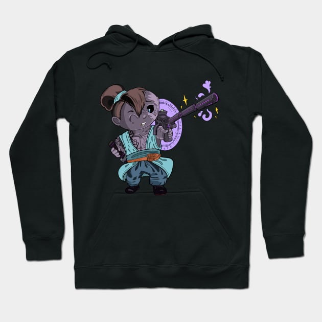 Z'ARIAL - "HERE, HAVE A COOKIE" - Celestial Expanse Collectibles Hoodie by London's Studio